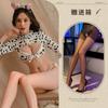 Night Listening Incense Lingerie Sexy Hollow Uniform Seduction Cosplay Cute Cow Passion Suit Pure Desire