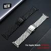 Stainless Steel Luxury Strap for Apple Watch 10 46mm Ultra 2 49mm Metal Bracelet for Iwatch Series 9 8 7 6 5 4 Se 45mm 44mm Band