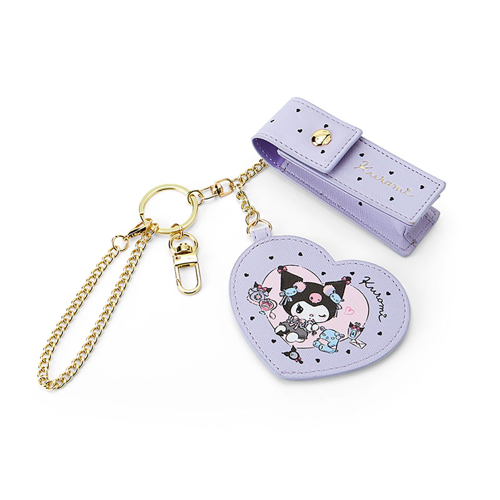 

[Sanrio] Lip Case Key Chain (Romikyun Room) Kuromi 375756