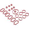 Intake Inlet Manifold Gaskets Seals for BMW X5 2009-2013 3.0L for BMW 335D 2009-2011 3.0L Engine Intake Manifold Gasket Replaces