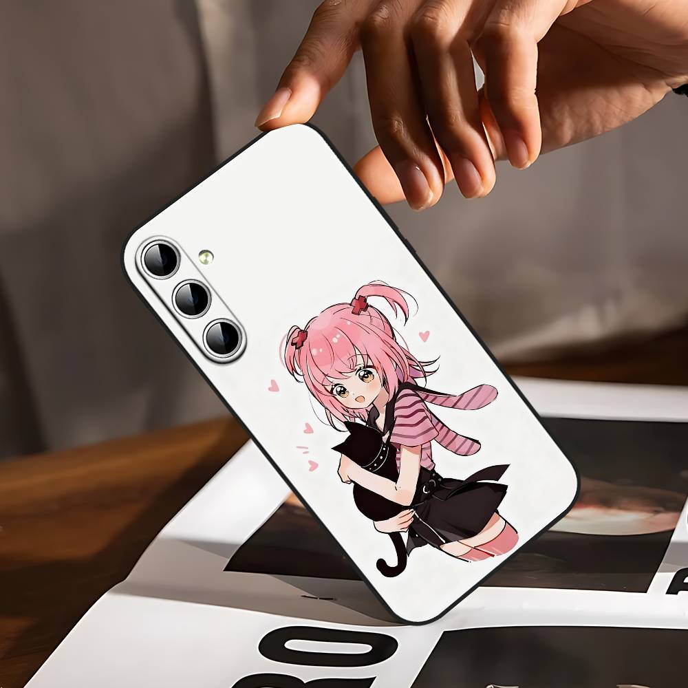 

ANIME Shugo Chara Amu Phone Case For Samsung Galaxy S24/S25/S22/S30/Note20/Lite/Ultra/5G/Plus/FE Soft Black S205G
