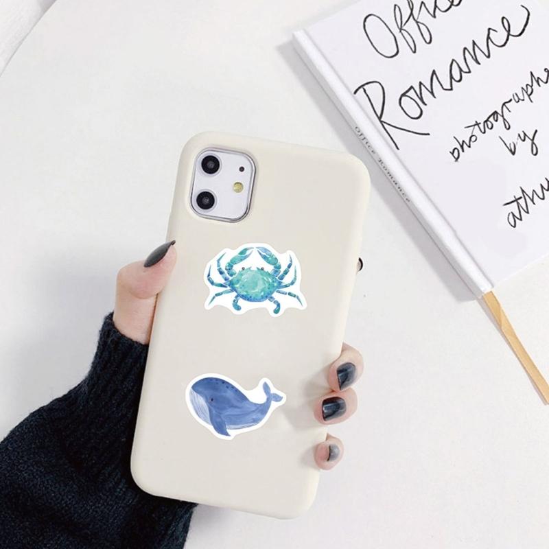 3000Pcs Marine Animal Sticker Water Resistant Adhesive Sticker for Scrapbooking Laptop Journal Phone Covers Luggage
