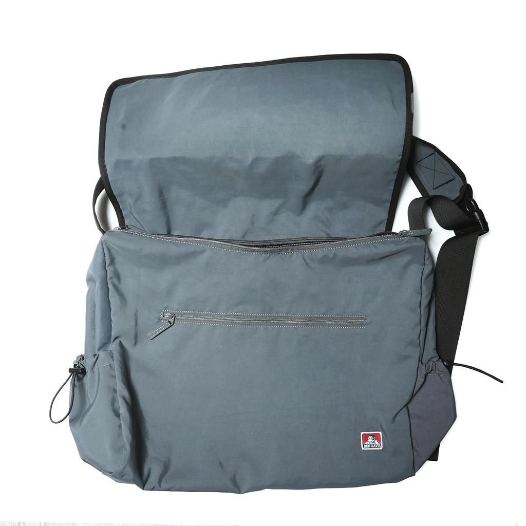 Klappentasche Schultertasche FLAP BIG SHOULDER BAG GY [Ben Davis] BDW-8471