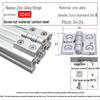 Hochleistungsscharniere aus Zinklegierung für Aluminiumprofiltüren (20/30/40/45)