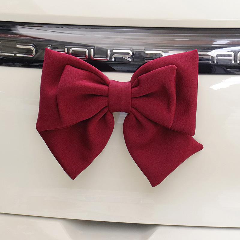 1 Piece Bow Styling Women Cycling Electric Bike Car Accessories Motorcycle Helmet Butterfly Knot Full Face Off Road Helmet Decor