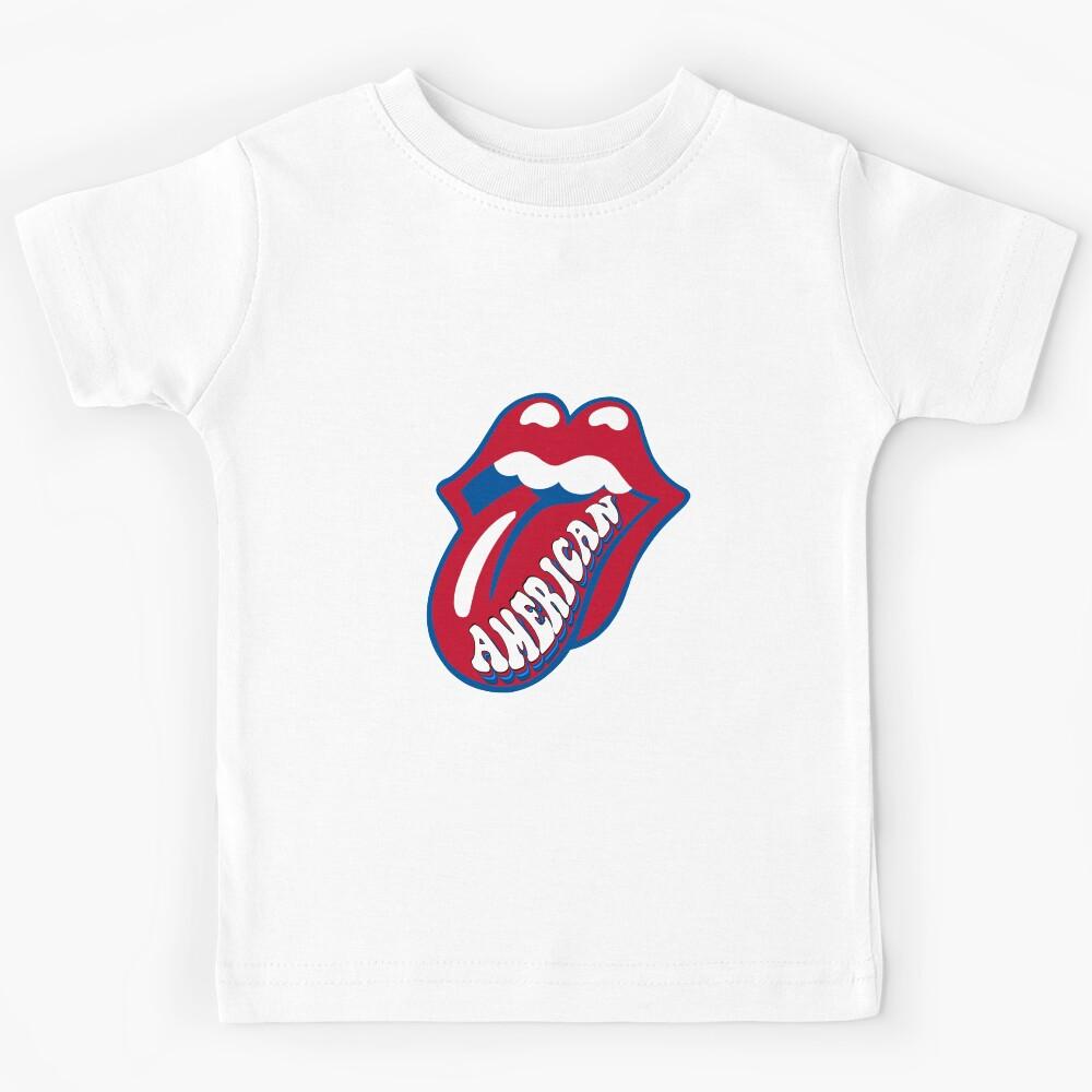 American U lips Kids T-Shirt 150