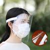 1pc Clear Safety Mask Shield Screen Tansparent Splash Proof Anti-smoke Oilproof Antifog Mask