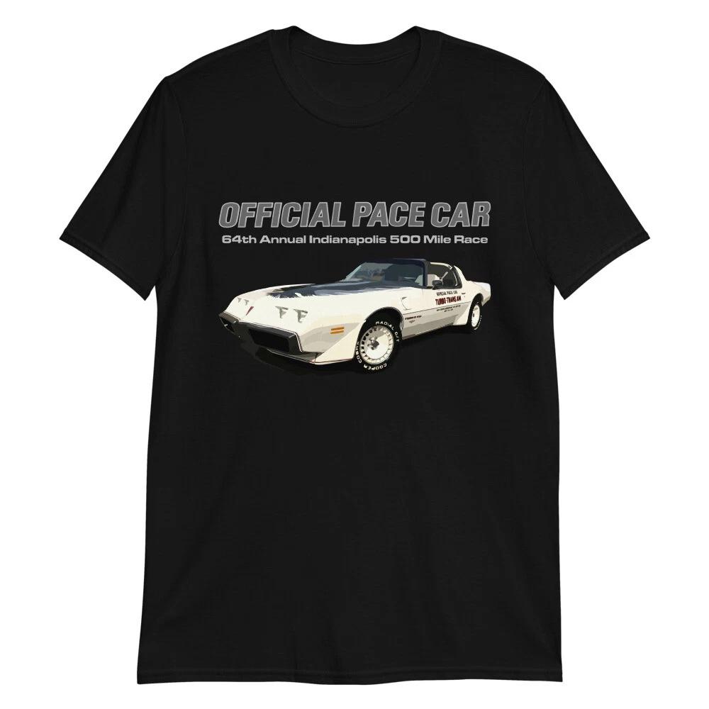 1980 Trans Am Official Pace Car 64th Indianapolis 500 Mile Race T-Shirt XL