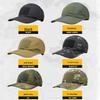 Men's Camouflage Sunshade Tactical Baseball Cap - Foldable, Velcro, Sun Protection, and Ideal for Outdoor and Fishing Activities.