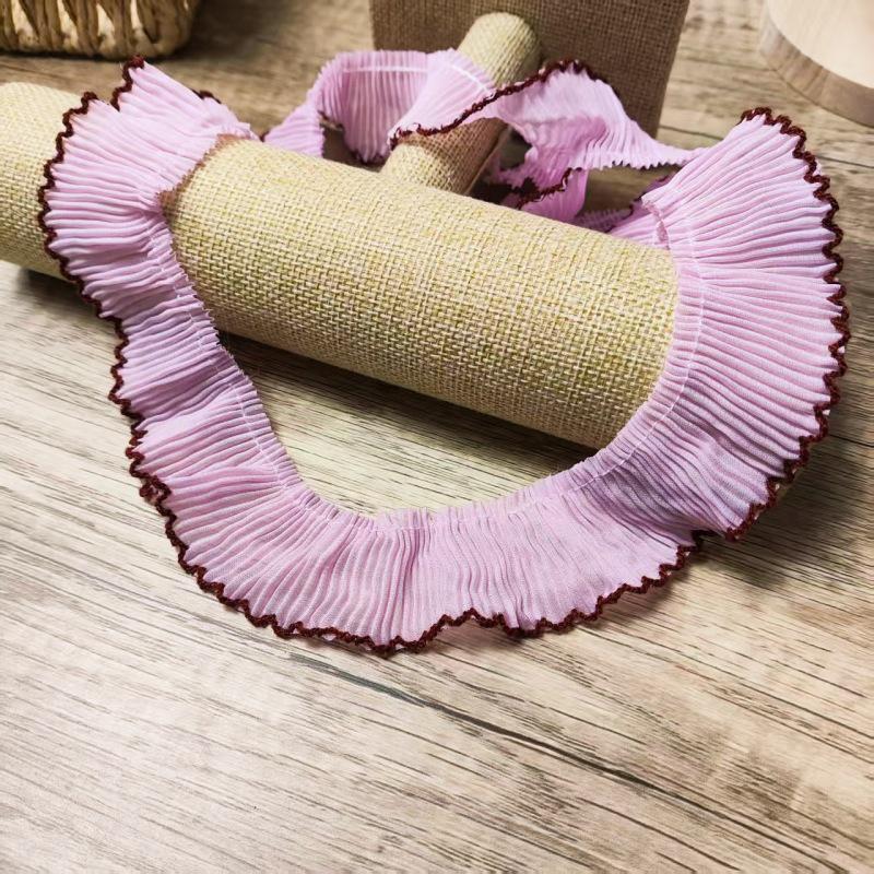 

High-Quality Colored Chiffon Dogtooth Lace for Lolita Clothing & Accessories