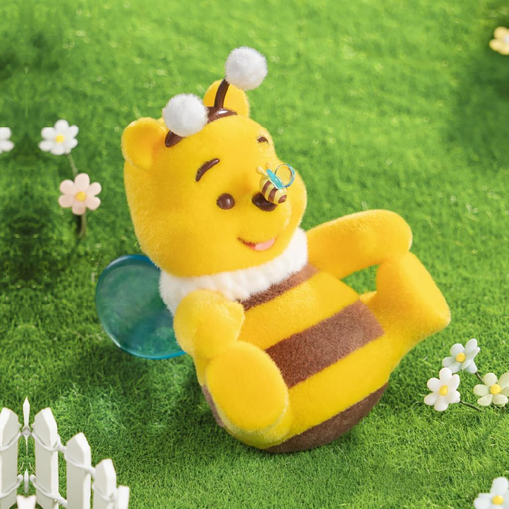 TOP TOY Disney Winnie the Pooh Happy Every Day 2.0 Series [1 Piece] Gachapon Blind Box Figure Soft Vinyl PVC Premium Toy Birthday Gift Winnie the