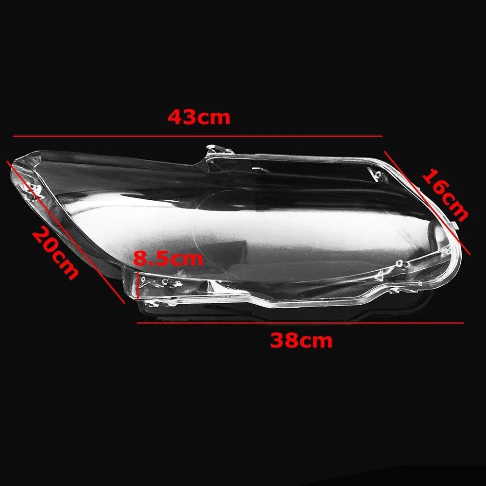 Car Front Headlight Lens Cover For BMW E92 E93 2006 2007 2008 2009 2010 Auto Shell Headlamp Lampshade  Shell Cover Transparent