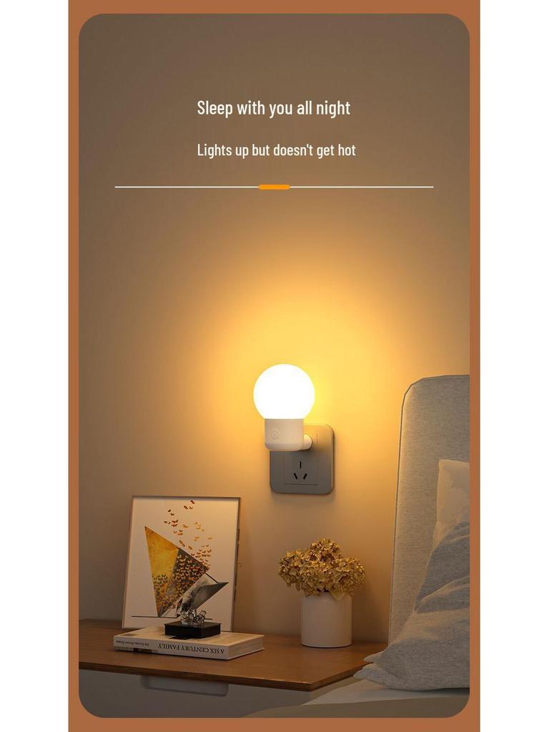 Energy-Saving Night Light with Remote Control - Ideal for Baby Feeding, Eye Protection, and Kids' Sleep. Free Shipping.