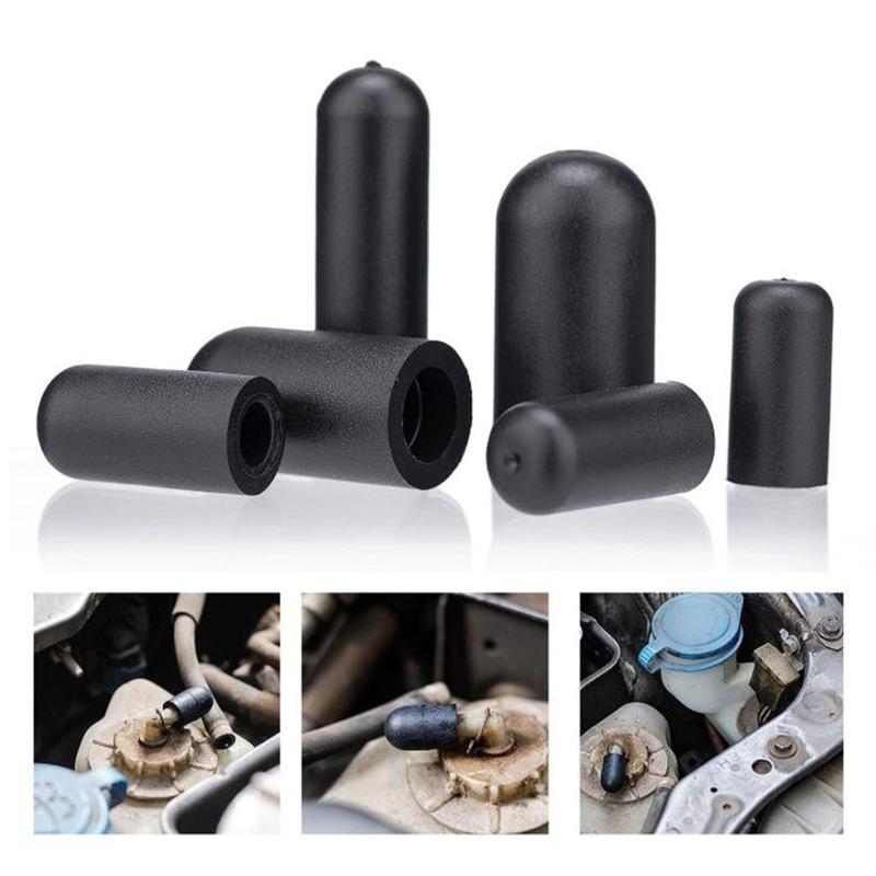 160 Piece Carburetor Vacuum Dust Cover Set Featuring Multiple Sized Rubber and Hoses for Intake System Application