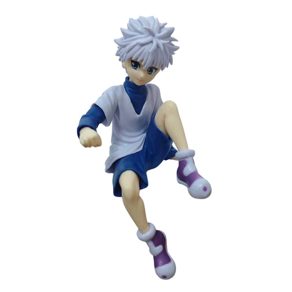 Hot Hunter×Hunter Gon Killua Hunter X Hunter Gon Freecss Anime Figure Zoldyck Action Figure Model Car Ornaments Toy In stock