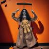 Halloweenská loutka ženského ducha, rekvizity pro výzdobu místa konání, děsivé přívěsky, rekvizity pro výzdobu atmosféry na dvoře/v tajné místnosti