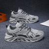 Fashion Men's Breathable Mesh Sports Shoes 2025 Autumn New Thick Bottom Casual Sports Shoes  Comfortable Non Slip Outdoor Running Shoes