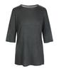 MAREMONTE 3/4 Sleeve See-Through T-Shirt_M226Mts65M0