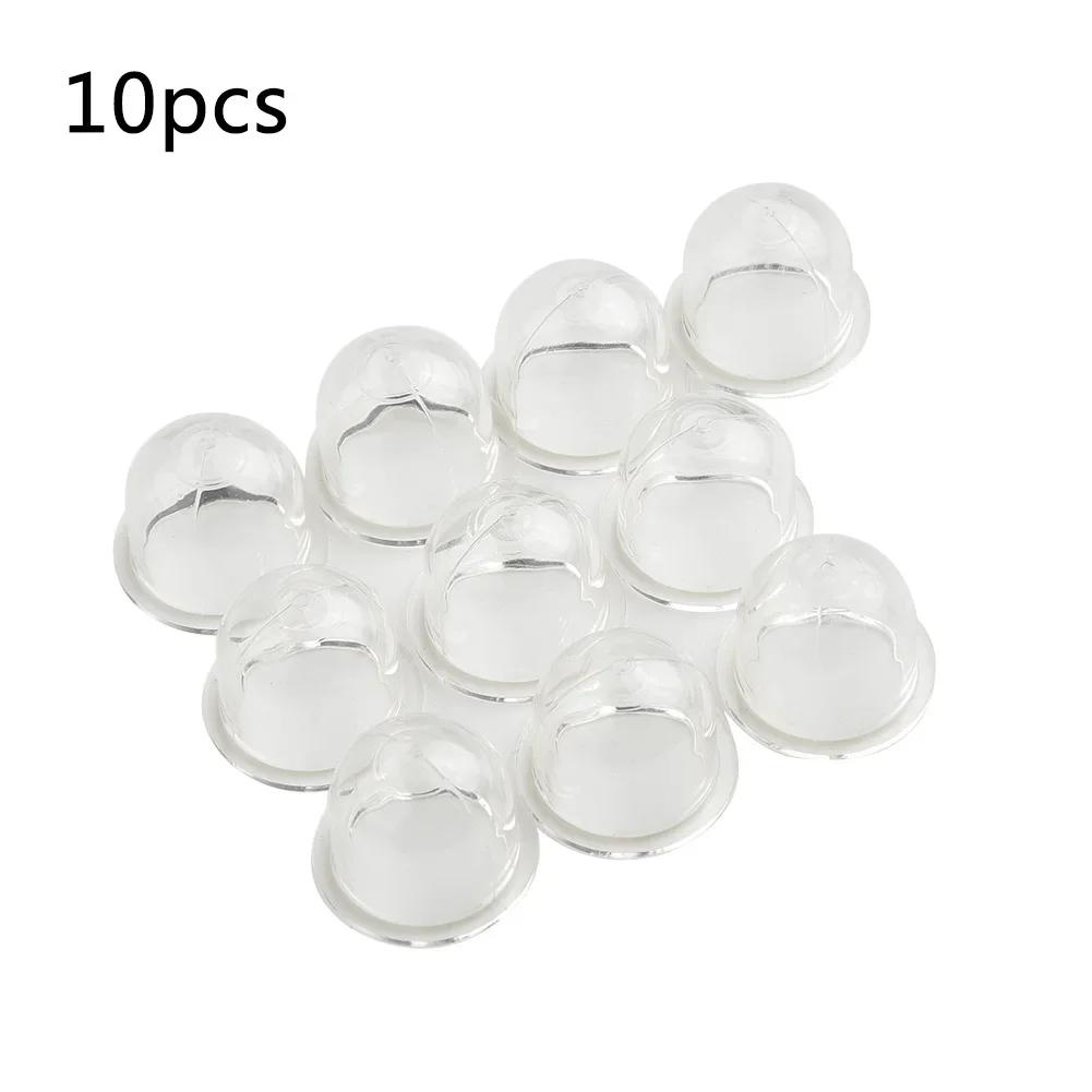 10 peças 19/22mm Bomba de Combustível Carburador Bulbo Primer Para Motosserras Sopradores Roçadeiras Cortadores de Grama Bomba de Combustível Transparente