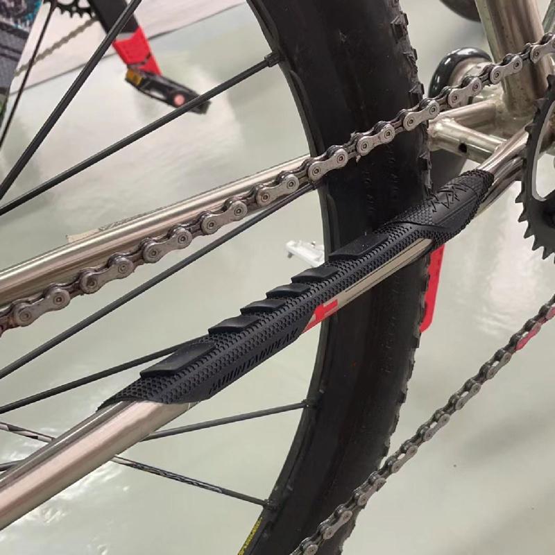 Bicycle Chain Frame Stay Protector Chain Stay Pad For Bike Scratch-Resistant Cover Removable Glue Anti-Skid Push Guard