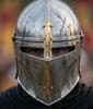 Handmade Full Body Barbuta Knight Steel Armor Medieval Outfit