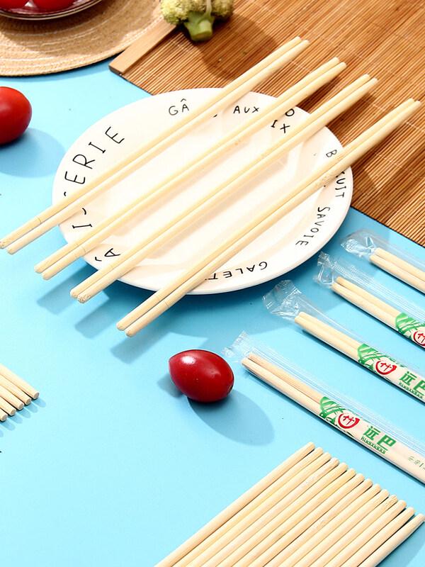 ZISIZ Restaurant Disposable Bamboo Chopsticks
