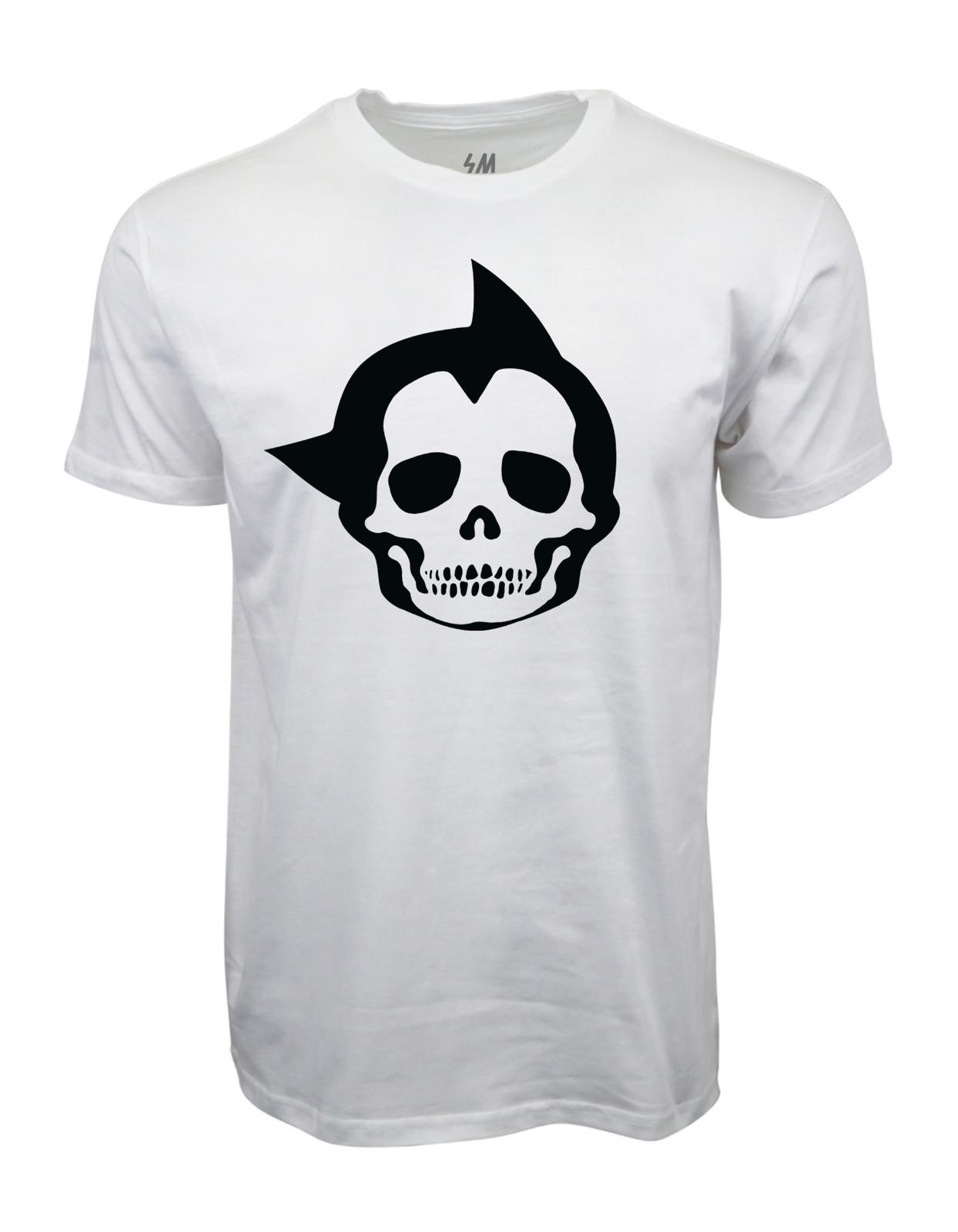 

Astroboy Skull Graphic T shirt S разноцветный