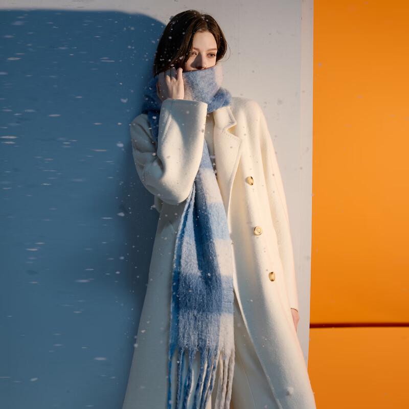 

Sancai Women s Wool Blend Double-Sided Long Coat M 160/84A