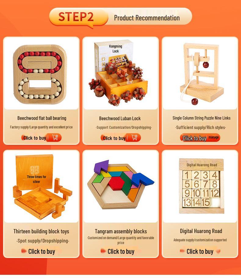 Kongming & Luban Interlocking Puzzle Set: Educational Toys for 7+ Year Olds, Enhancing Intelligence and Relaxation with Nine Building Blocks.
