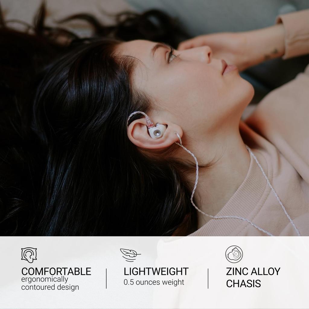 Meze Audio ALBA Dynamic In-Ear Monitor Earphones