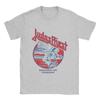 Judas Priest T Shirts for Men Cotton Funny T-Shirts Crewneck Tees Short Sleeve Clothing Graphic