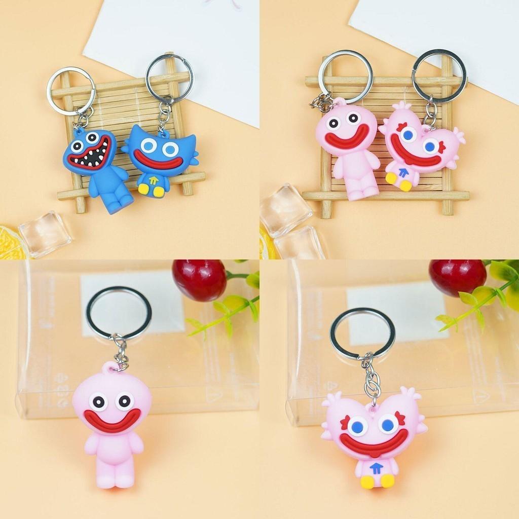 Stylish Poppy Playtime Silicone Keychain For Anime Lovers
