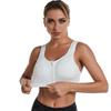 Damen-Sport-BH mit Reißverschluss, stoßfest, Tank-Top, Yoga-Unterwäsche für sportliche Frauen, Übergröße, Bodybuilding, Laufen, Sport-BHs, Dessous