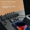 Silicone Cable Management Organizer Self Adhesive Cord Clips Reusable USB Winder for Travel Office Home Car