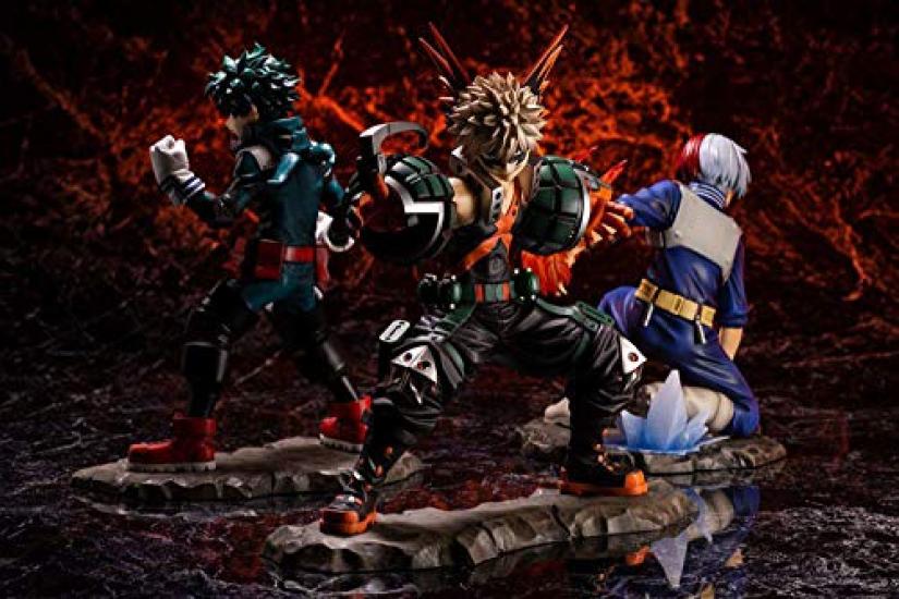 Juya ARTFX J My Hero Academia Katsuki Bakugou Scale PVC Painted Finished Figure PP790 1/8