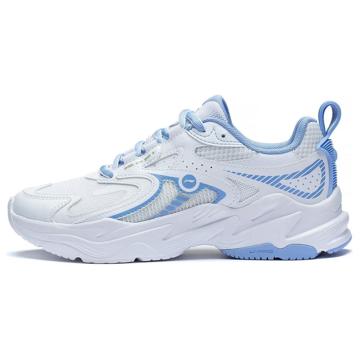 

Li Ning Comfortable Textile, Synthetic Leather Slip Resistant Abrasion Resistant Low top Running Shoes Women s ARXT010-3 35.5