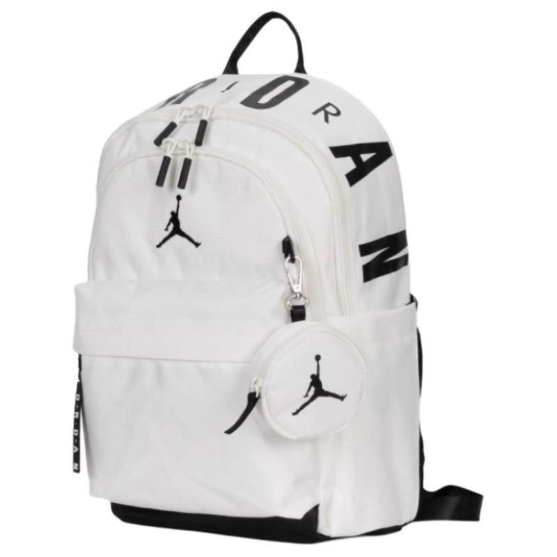 Jordan Polyester Backpack Regular Unisex White JD2513158AD-003