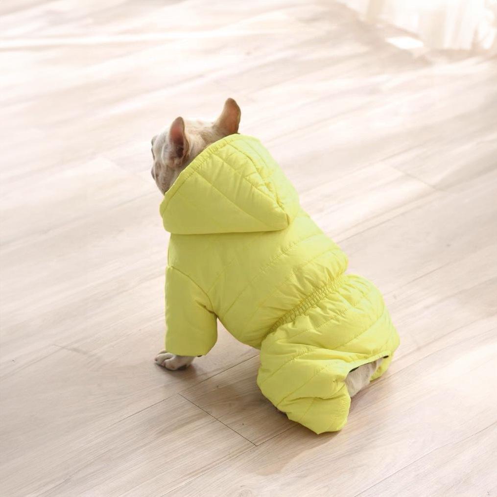 French Bulldog Cotton Jacket: Autumn/Winter Warmth, Four-Legged Style for Pugs and Bulldogs.