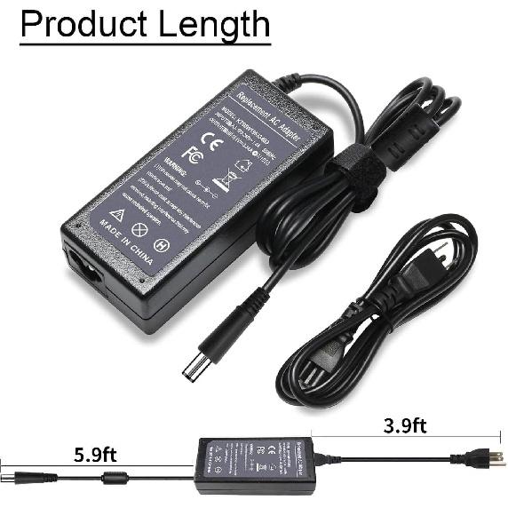 65W 7.4mm Tip Replacement AC Adapter for Dell Latitude 3190 7470 5580 7280 LA65NS2-01 E5570 E7450 E6430 E6410 E6440 E7440 E7470 E5440 E5470 E7240