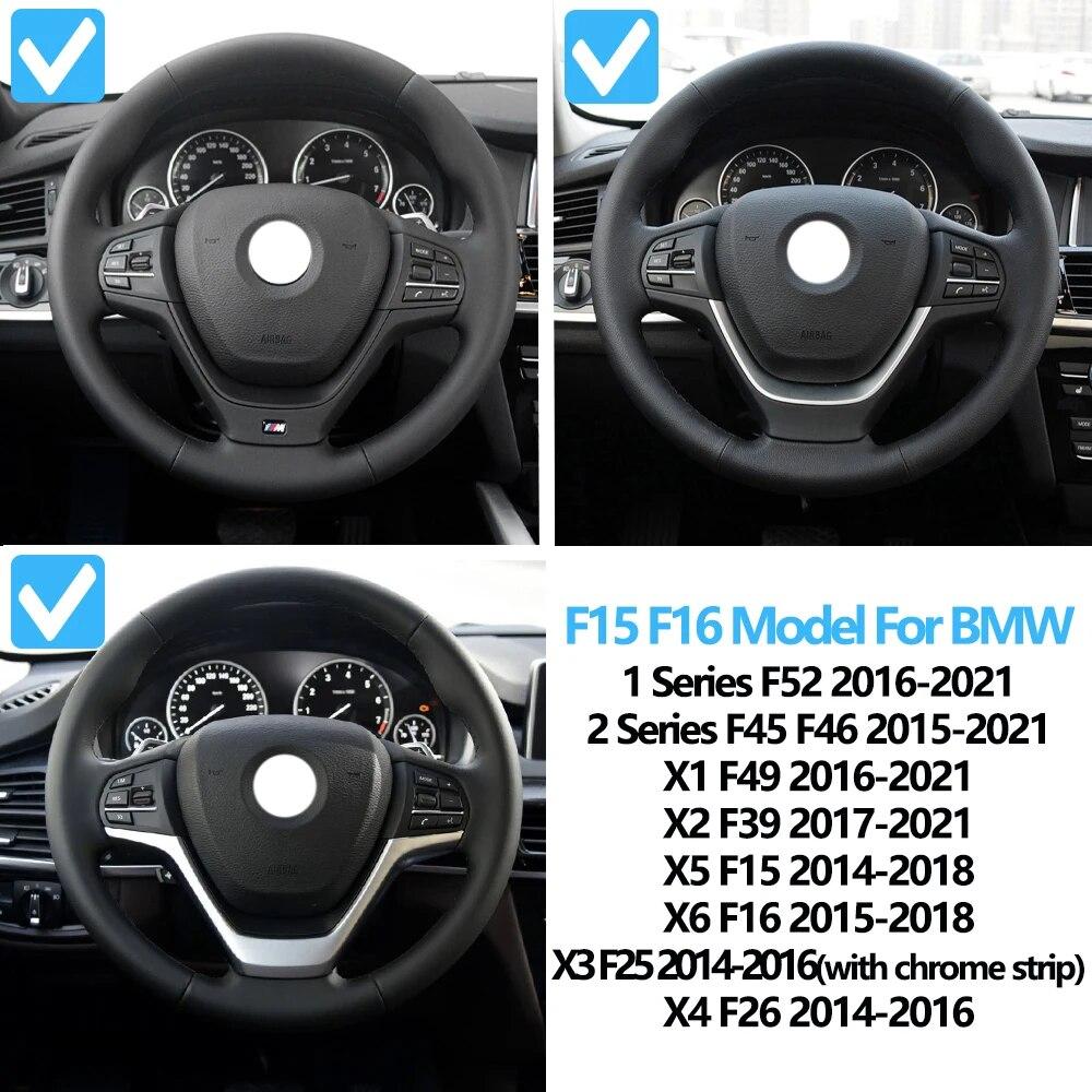 One Pair Car Multi-function Steering Wheel Control Knob Button For BMW 3 4 5 6 7 Series F30 F35 F34 F36 F10 F11 F12 F07 F01 F02