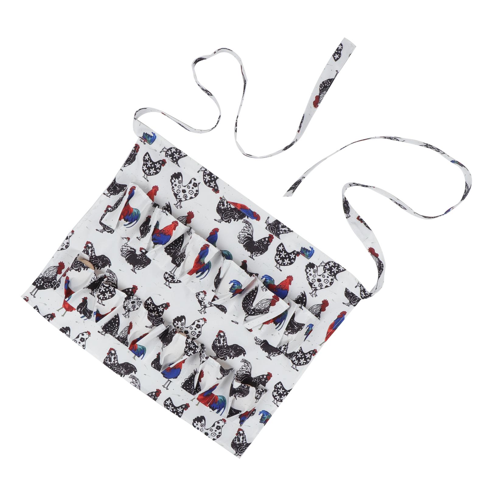 

Multiple Pockets Eggs Collecting Gathering Holding Apron for Chicken Duck Eggs Farmhouse SuppliesType 2 L 12 Pockets L