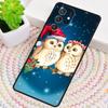 Christmas Owl Phone Case for Samsung Galaxy Note 10 Pro S26 Ultra S23 S24 FE S25 S21 S22 PLUS Shockproof Cove