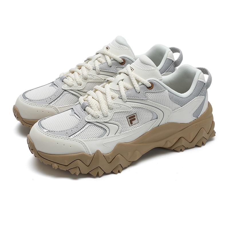 Fila OAKMONT 2S Ouke Starry 2S Low Top Chunky Sneakers Women's Milk White F12W522120F-GL