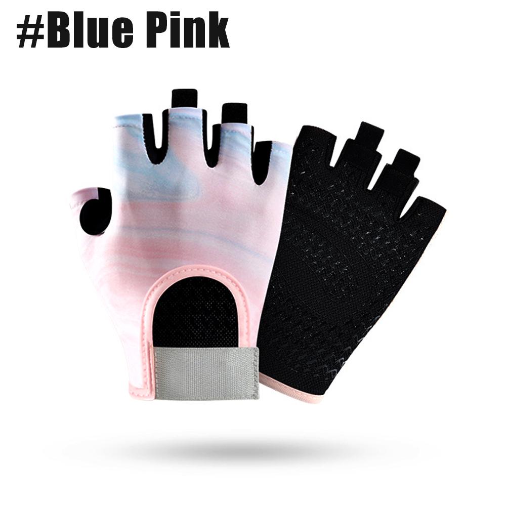 1Pair Workout Gloves, Hand Protection Microfiber Anti-Slip Gym & Fitness Gloves For Women Men Weightlifting Working Out Cycling