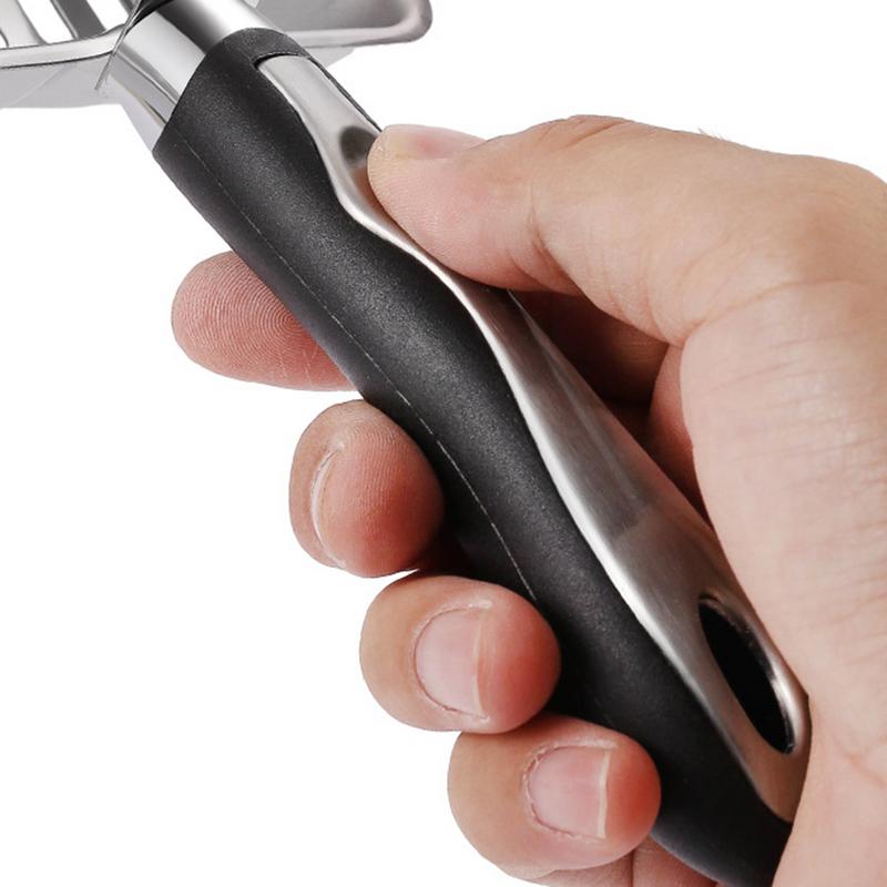 Stainless Steel Cat Litter Scoop with Rubber Handle kittens Sturdy Metal Mesh Scooper Litter Filter Pet Cleaning Tools