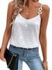 Women Glitter Loose Camisole Tops Sleeveless V Neck Vest Casual Elegant Tank Tops Female Summer Shirts