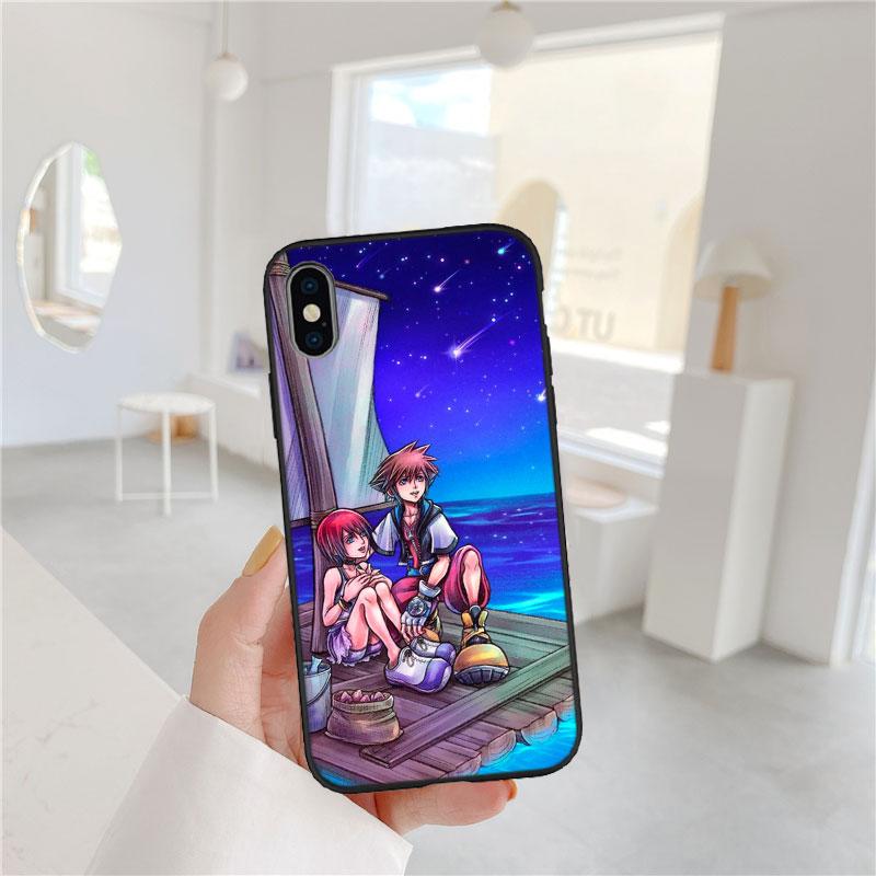 CJ73 Kingdom Hearts Soft Shell Phone Case for Redmi Note 13 14 Pro+ Plus A3 A3X 13X 13C 13R 14S 14C 14R