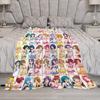 PreCure Flannel Fluffy and Stylish Blanket, All Season, Washable, Cold Weather Protection, Cute, 80"x60