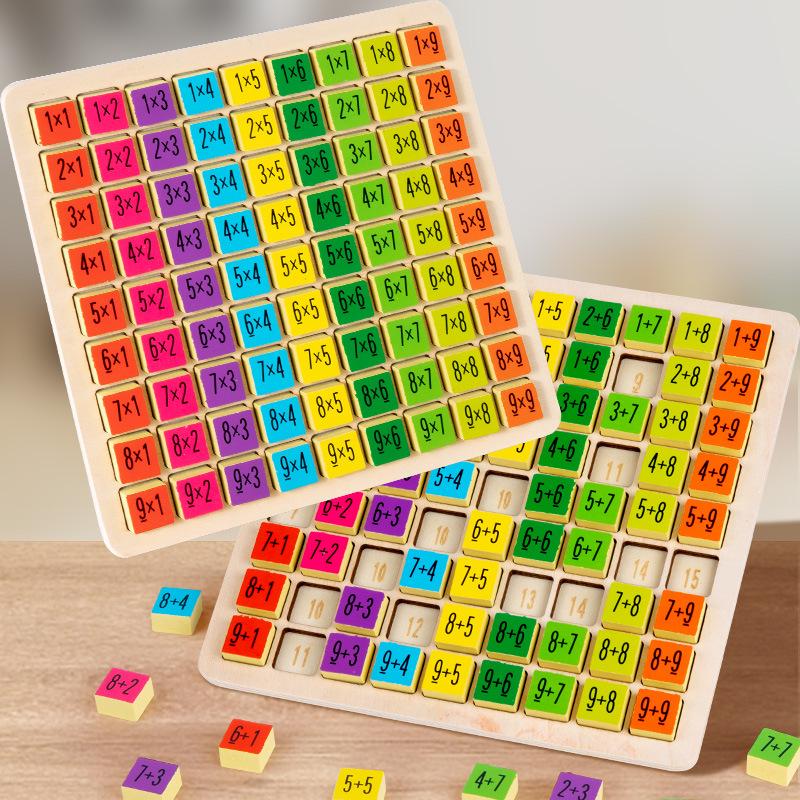 99 Multiplication Puzzle Board: Best-Selling Early Childhood Education Tool for Kids and Primary School Students