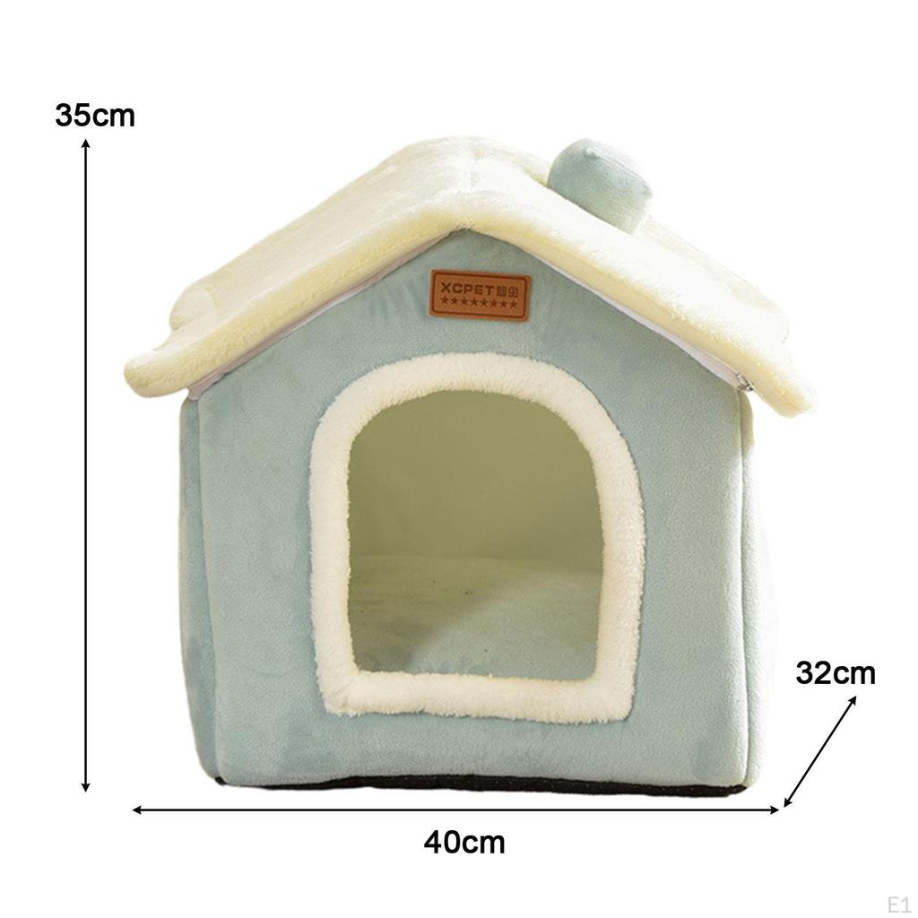 Cat Bed Nest Removable Pet Semi Enclosed for Dog Puppy Cats Kitten